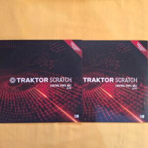 Timecode Traktor Vinil Control Scratch MK2 Black (Par)