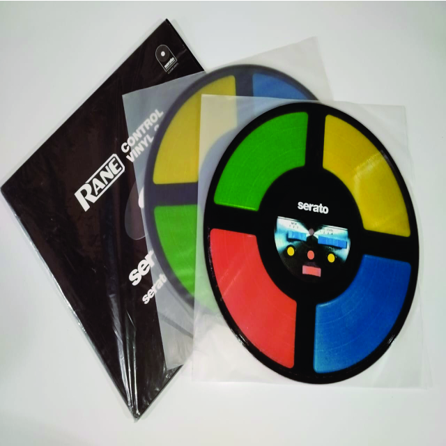 Time code Serato Control Vinyl Personalizado Jogo Genius (Par