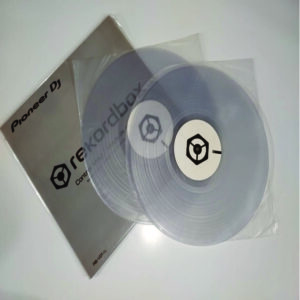 Time code Rekordbox Control Vinyl RB-VD1-CL Transparente (Par)