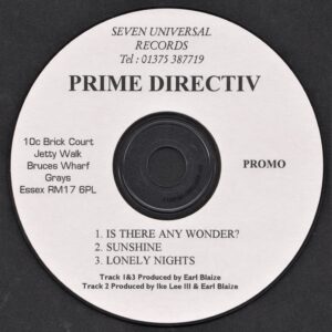 Prime Directiv – Is There Any Wonder (EP) (Unreleased)