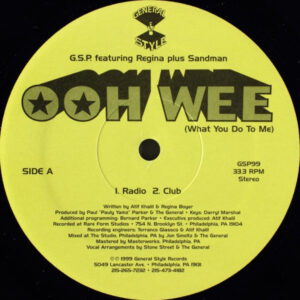 G.S.P. Featuring Regina Plus Sandman - Ooh Wee (Unreleased) (VLS)