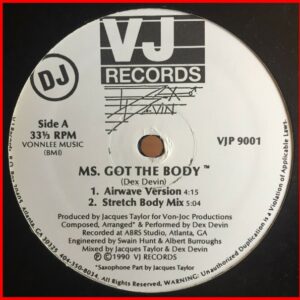 Dex Devin - Ms. Got The Body (VLS)