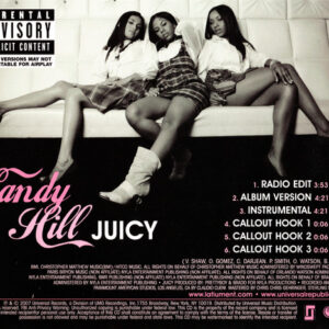 Candy Hill - Juicy (Promo CDS)