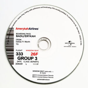Erykah Badu - Window Seat (Promo CDS)