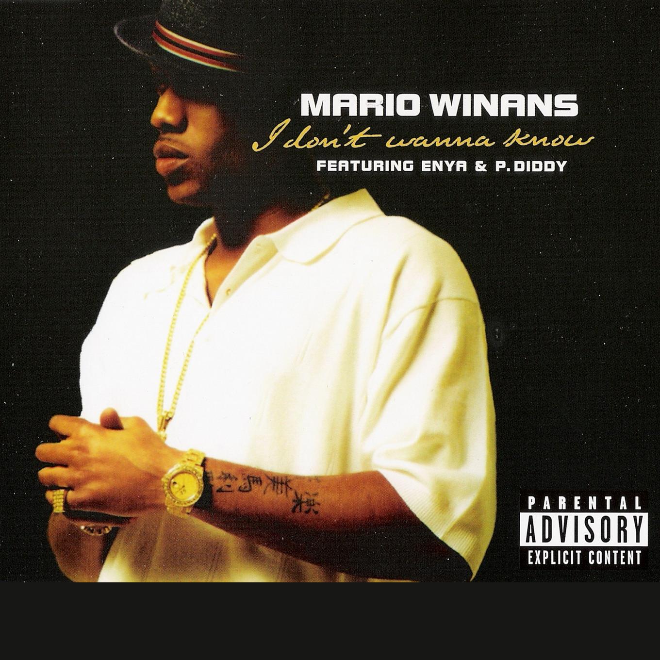 Mario Winans – I Don't Wanna Know (CD-Single) - Sander Records