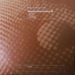 Rahsaan Patterson - Stop By (Promo VLS)